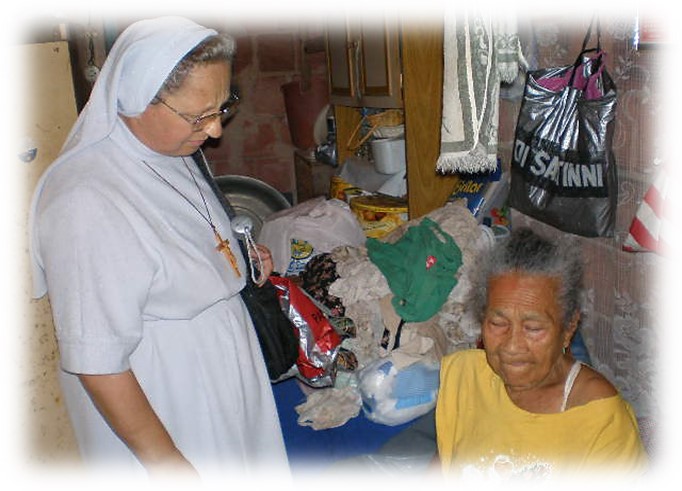 Visitando os doentes